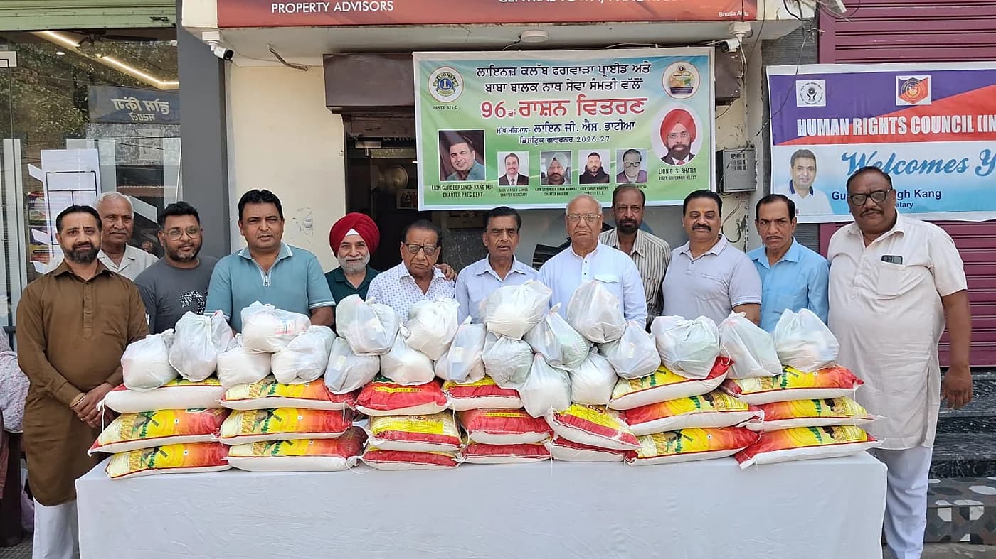 96th Monthly Ration Distribution