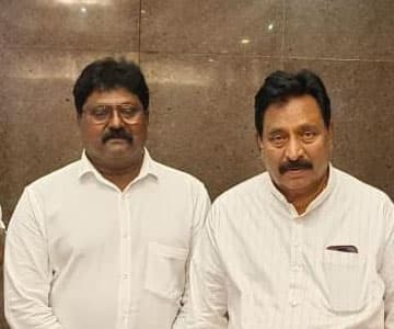 Andhra Pradesh President Mr.Jaideep Naidu with home minister AP Shri. Chinna Rajappa